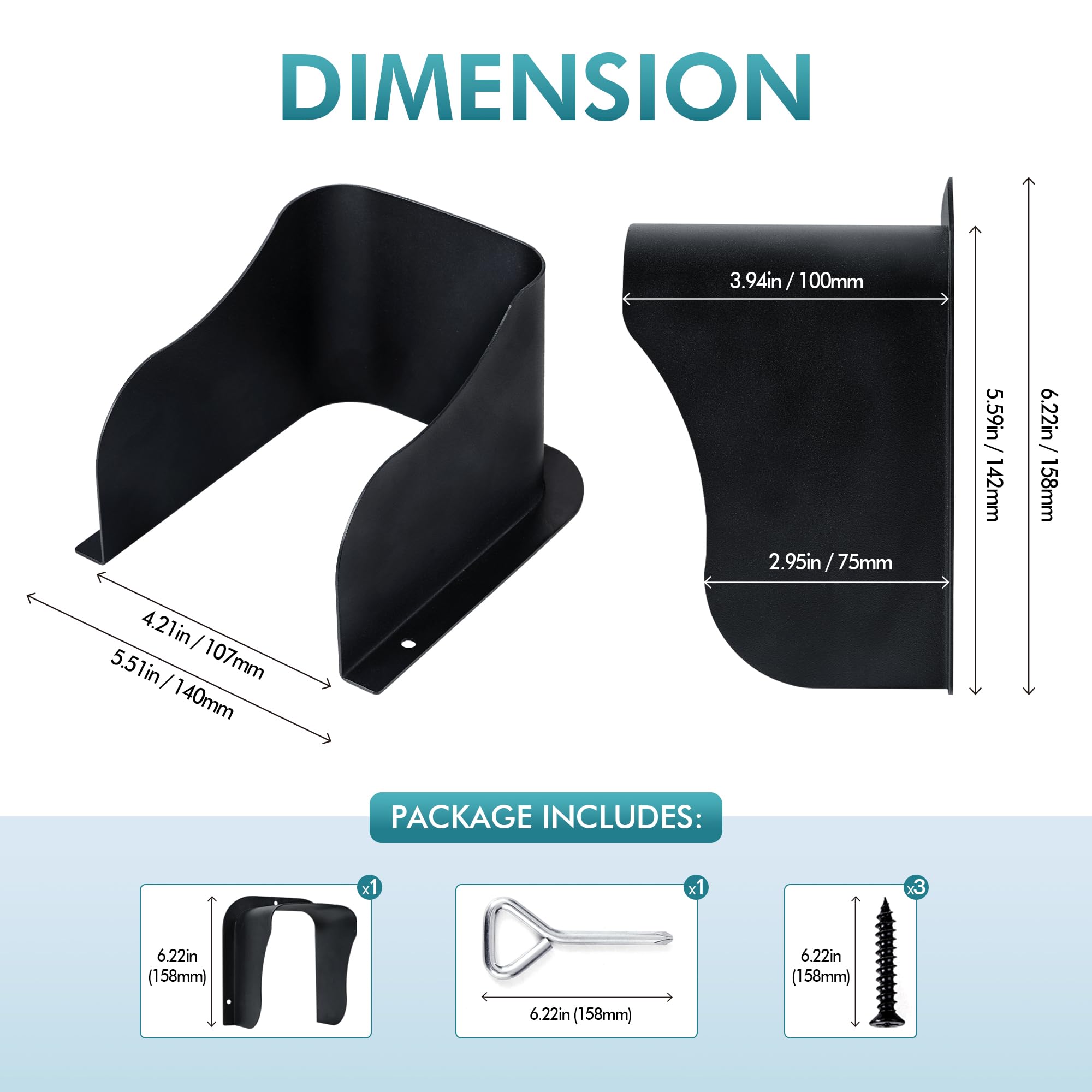 Doorbell Rain Cover Weatherproof,Anti Glare Sun Curacao - View #3