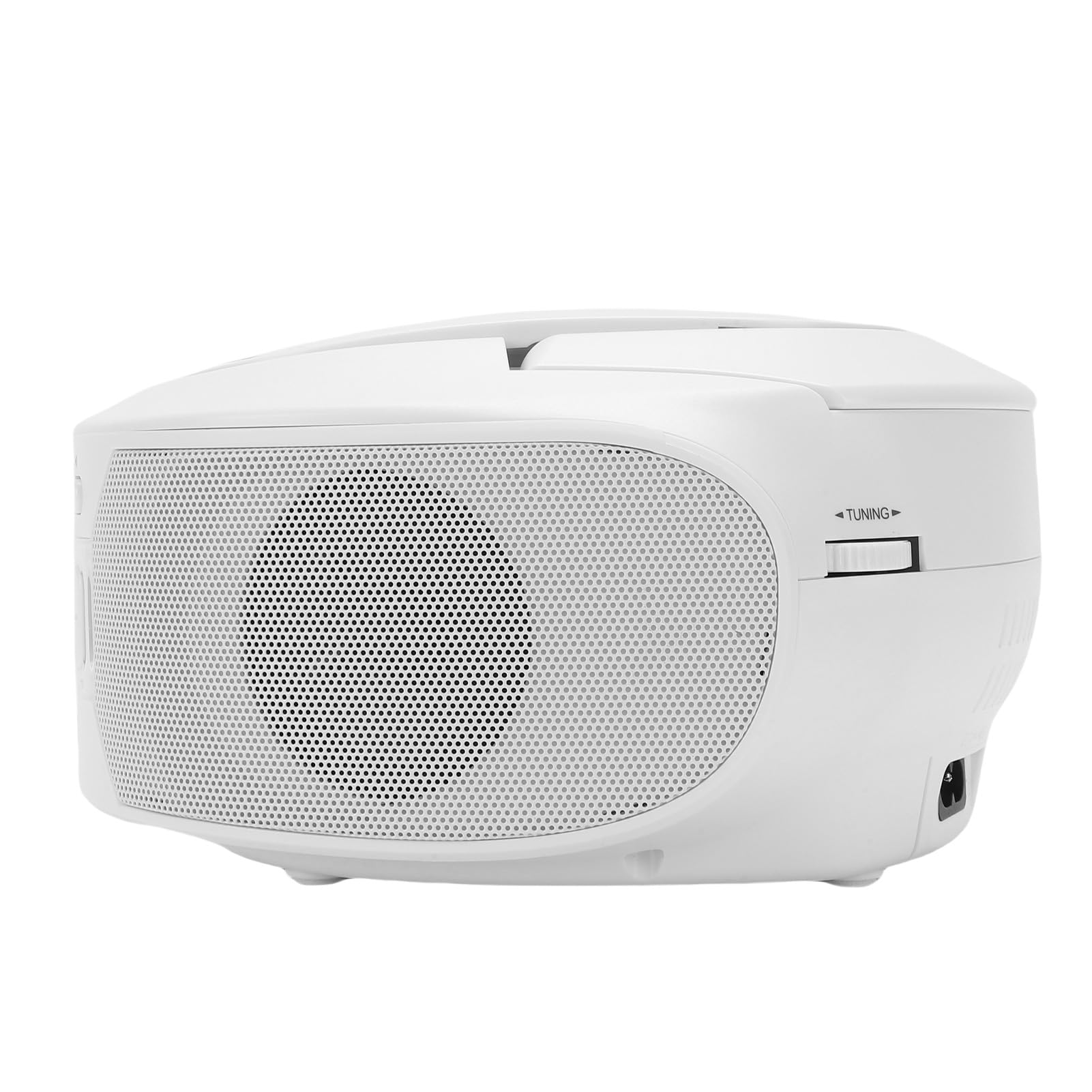 CHICIRIS Lettore CD Portatile Bluetooth Portatile con Caricamento Dall'alto MP3 USB AUX per Uso Domestico Ed Esterno (Spina europea)