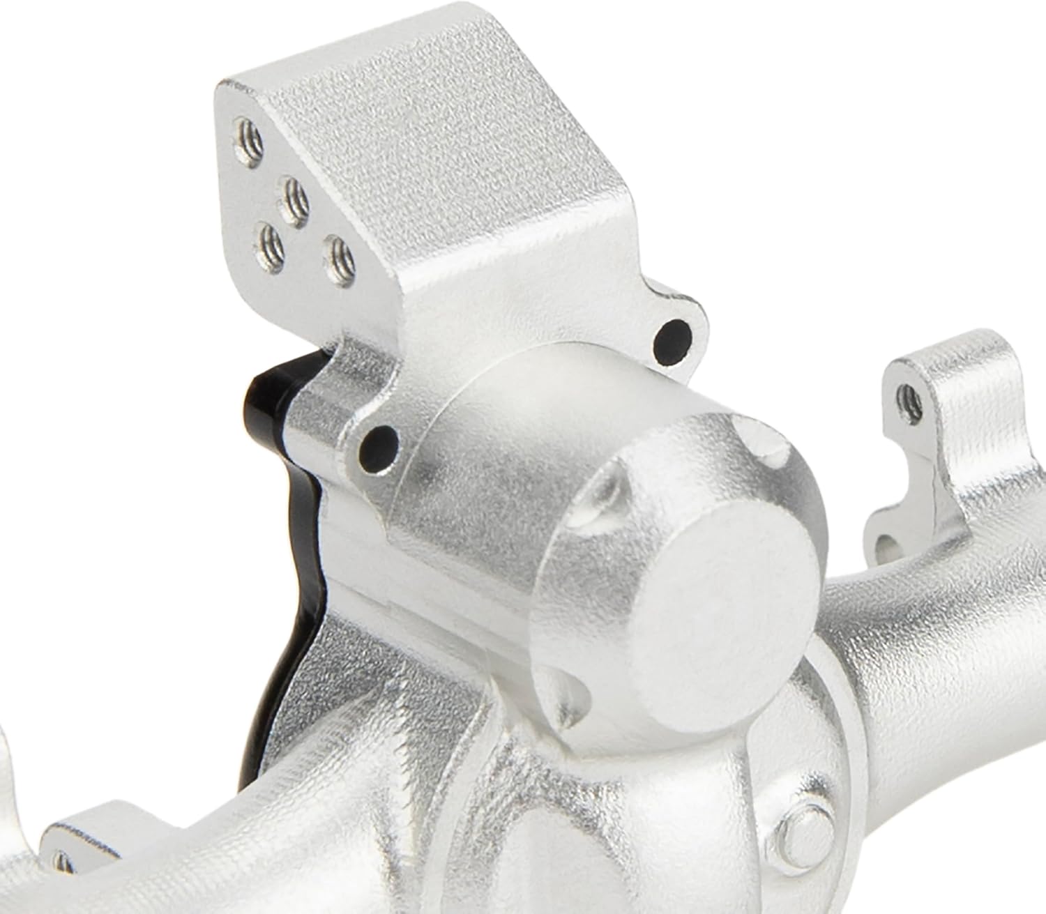 MEUS RACING 5mm ISO V2 SCX24 Axles with 3-Section CVD with Servo and Servo Horns for Axial 1/24 SCX24 RC Crawler (Silver)