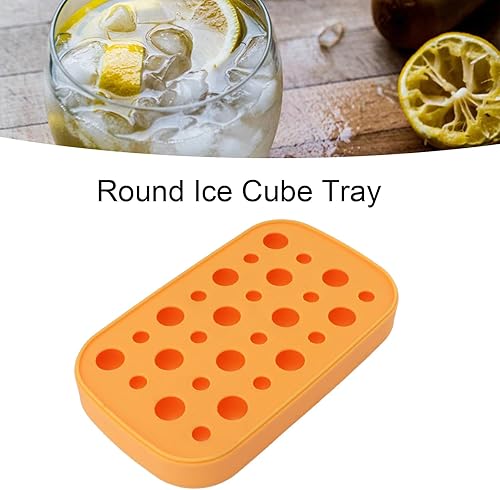 Miniatura 3 de Máquina de hielo redonda para hacer hielo para el hogar, bandeja de cubitos de hielo para hockey sobre hielo, bandeja de hielo para moldear el