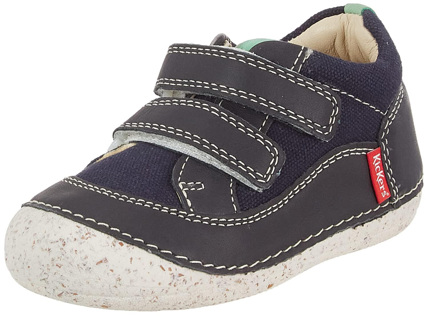 Kickers Baby-Jungen SOSTANKRO Oxford-Schuh, Marine, 19 EU