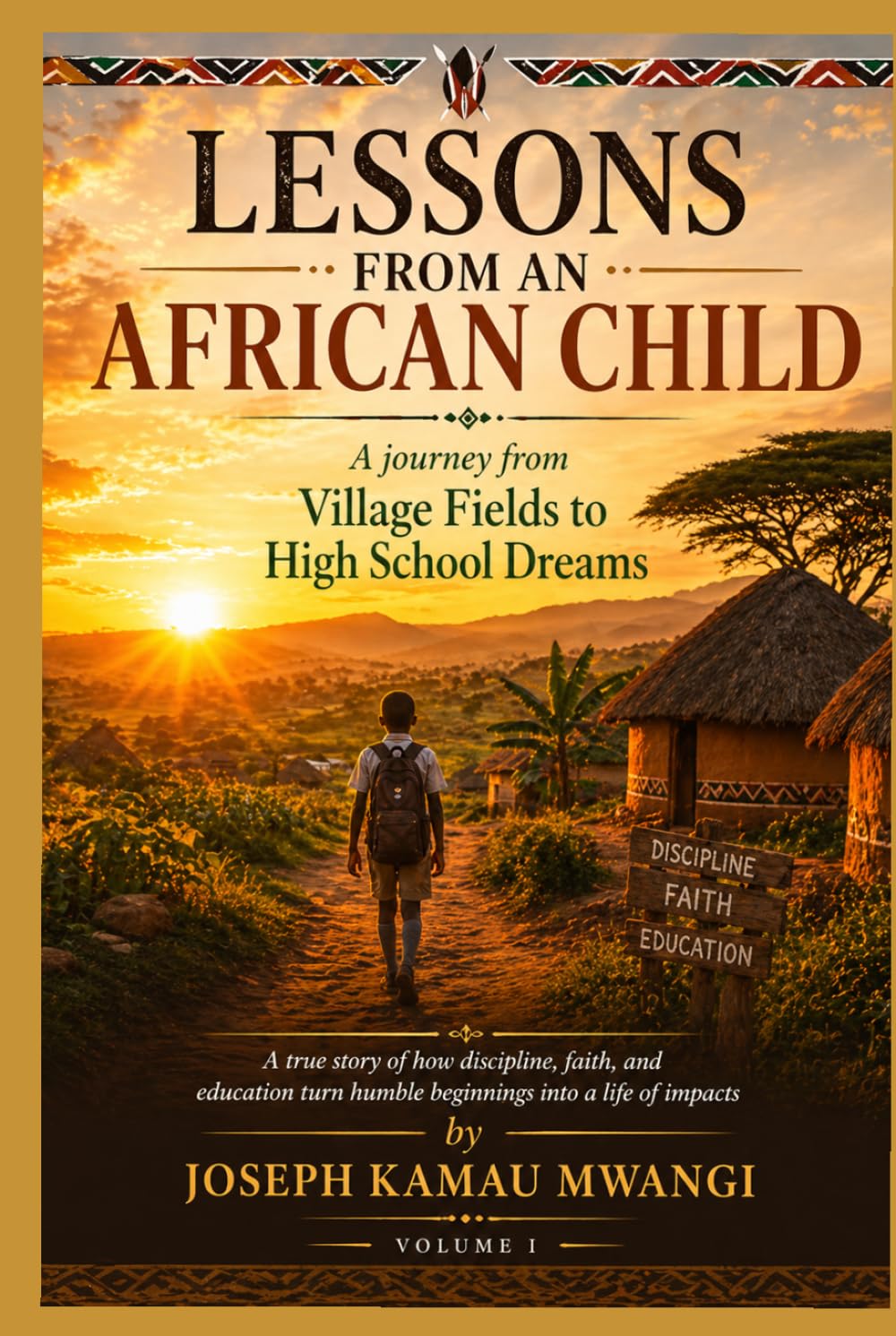 LIFE LESSONS FROM AN AFRICAN CHILD: A Journey from Village Fields to High School Dreams
