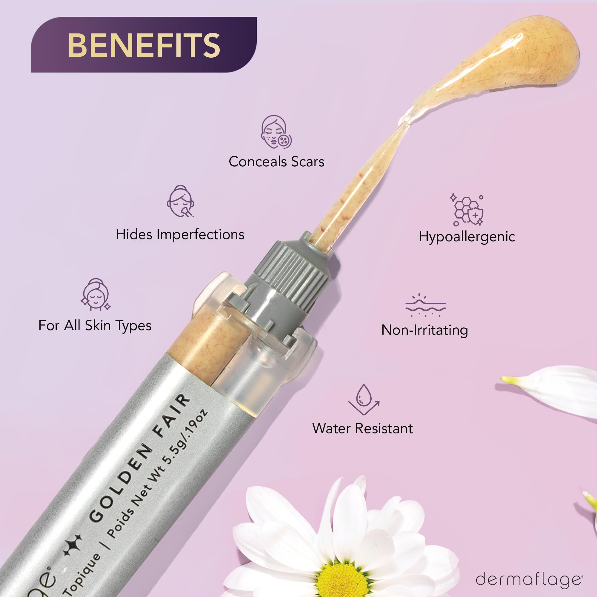 Dermaflage Fair Foundation (Beige/Light Tan)