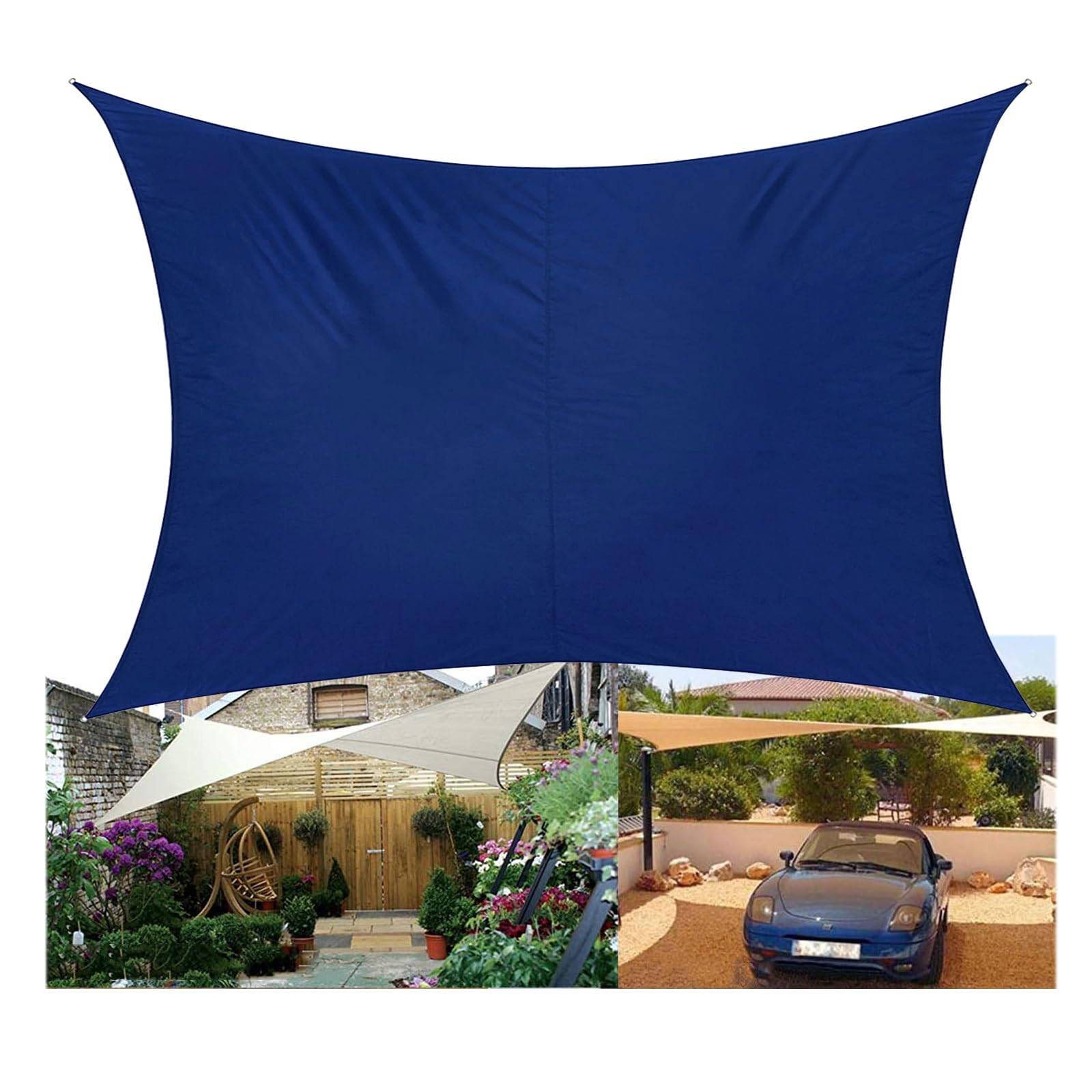 Voile d'ombrage V3VOGUE protection UV 95% étanche pour jardin et terrasse