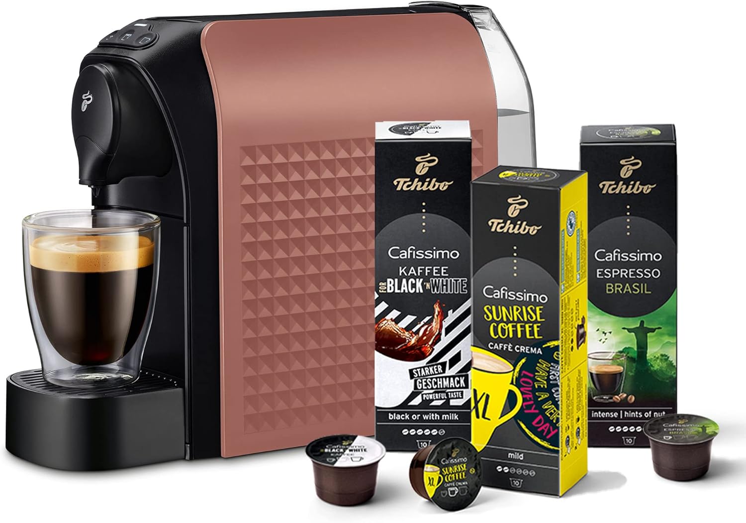 Welche Kapseln Passen In Die Cafissimo Maschine Amazon.de: Tchibo Cafissimo easy Kaffeemaschine Kapselmaschine inkl. 30