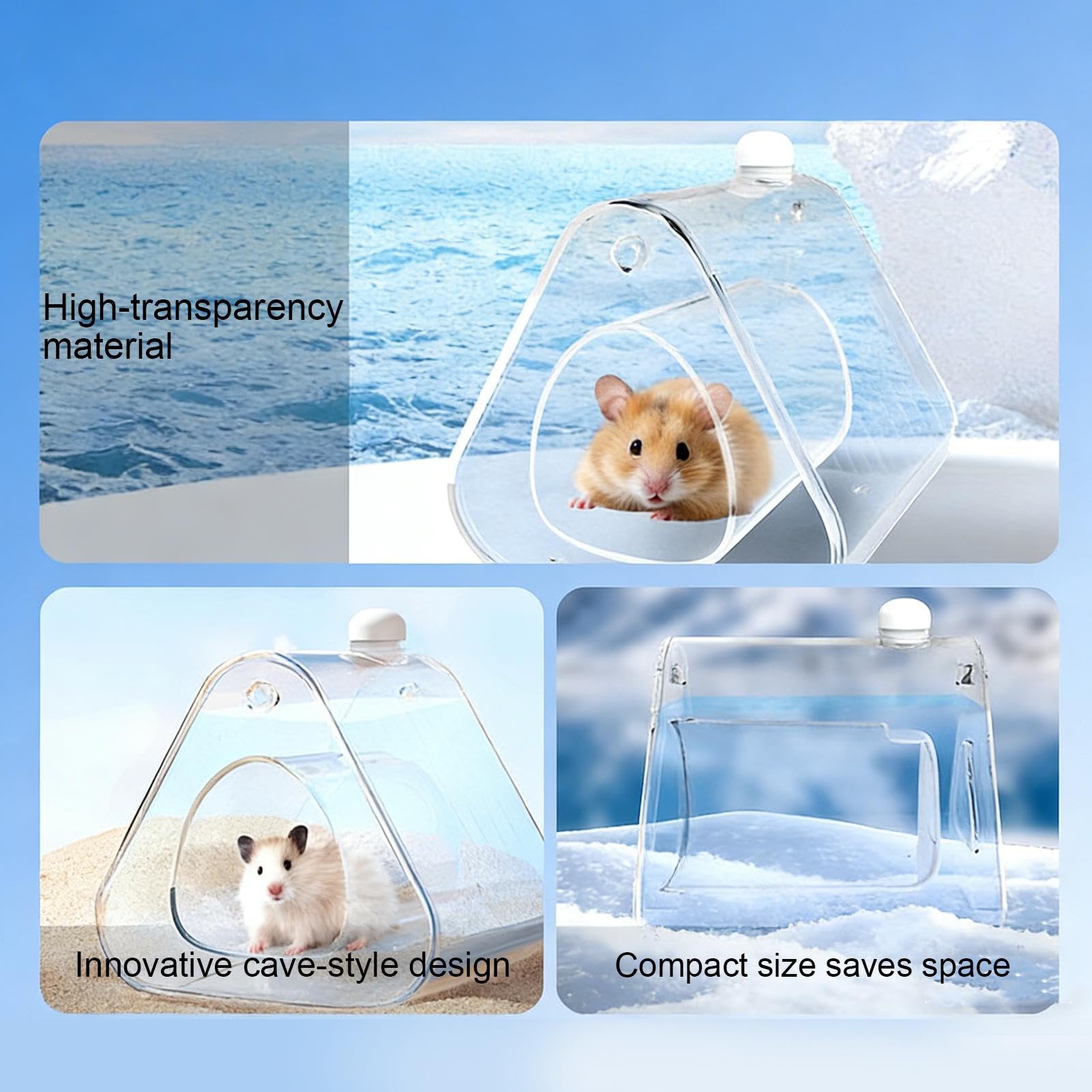 Amazon.co.jp: Domezen ハムスター 用 冷却 ハビタット ケージ 夏 暑さ