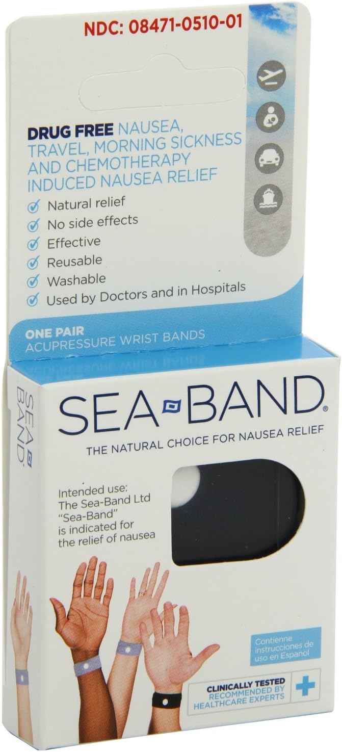 SeaBand Acupressure Wrist Bands Health & Household