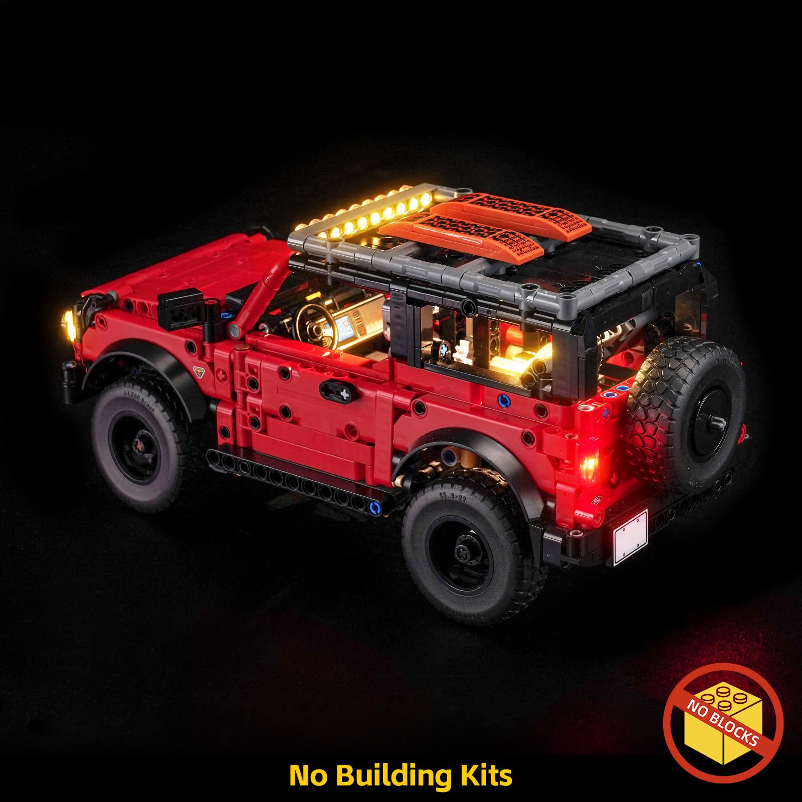 Light Kit Compatible with Lego 42213 Ford Bronco SUV (No Model) - Image 2