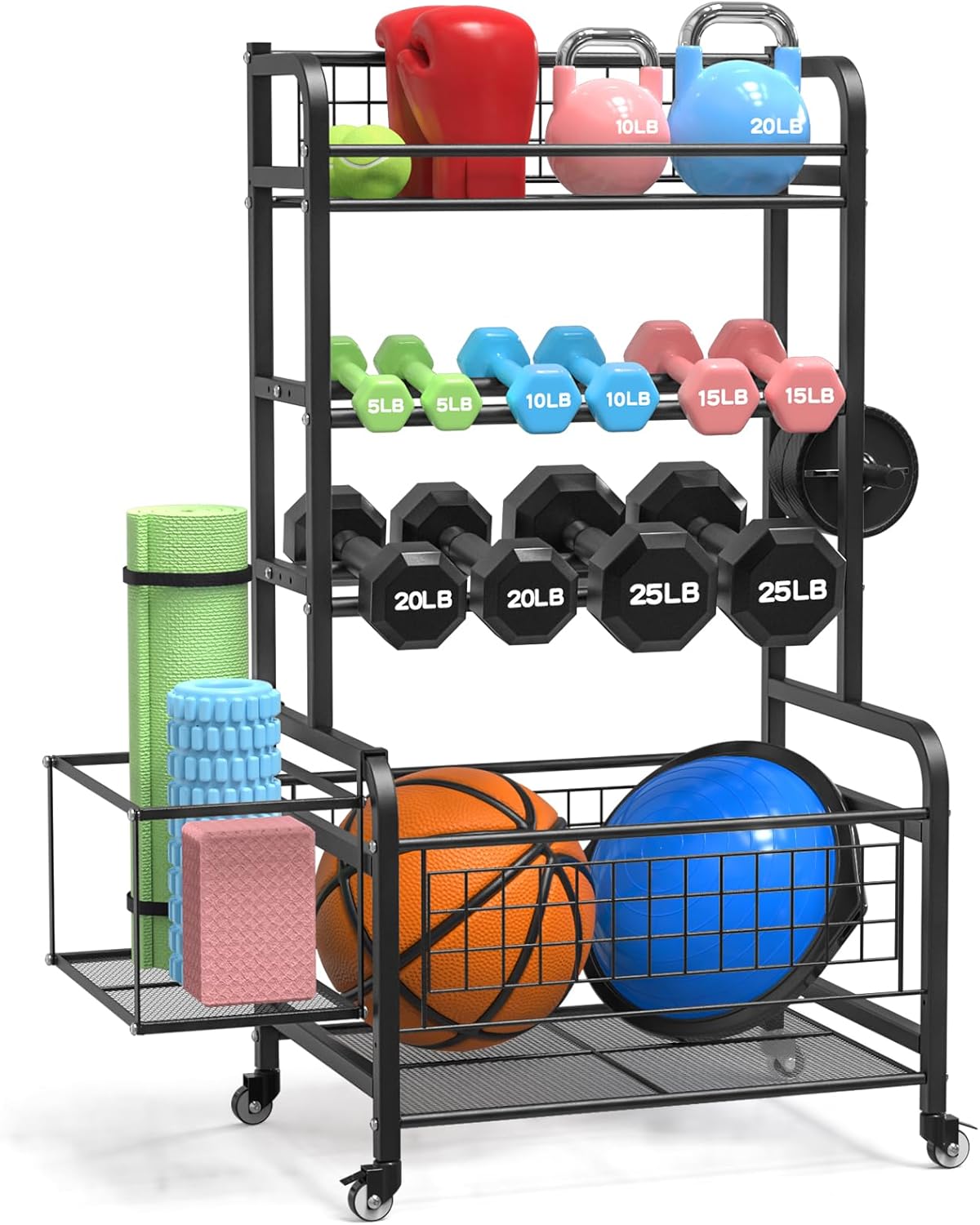 Dumbbell Rack Weight Stand, Weight Rack for Dumbbells, Home