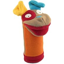 Cate and Levi - Polar Fleece Hand Puppet - Handmade in Canada - Dog | Handmade in North America - Great for Storytelling