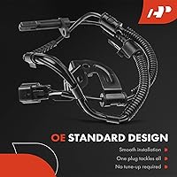 Vista 6 de A-Premium Sensor de velocidad de rueda ABS compatible con modelos Hyundai y Kia - Entourage 2007-2008, Sedona 2006-2012/2014, mini camioneta