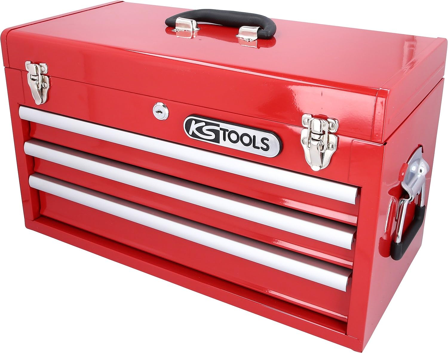 KS Tools Werkzeugtruhe 3 Schubladen rot L508xH255xB303mm