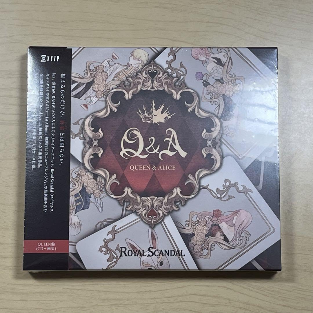 【Queen盤】 Scandal ロイヤルスキャンダル luz Royal Scandal「777 -Three Seven-」QUEEN盤ジャケット - Royal