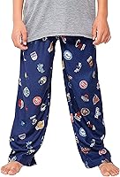 Vista 3 de Ultra Game NBA - Pijama de 2 piezas para niños, conjunto de pantalón y camisa