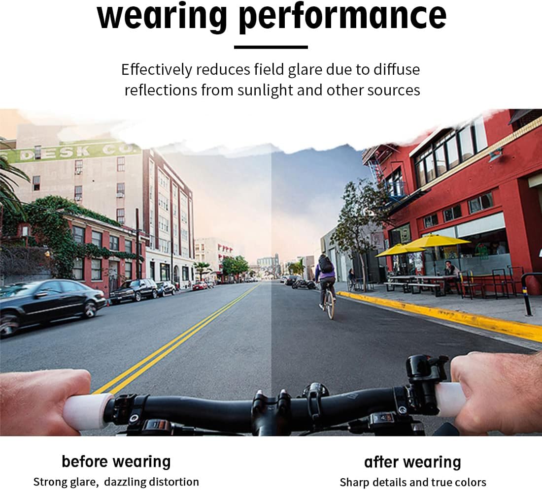 nobleboy Sport Polarized Sunglasses for Women Men,Sports Sunglasses UV400 Protection for Running Cycling Outdoor Glasses image 5