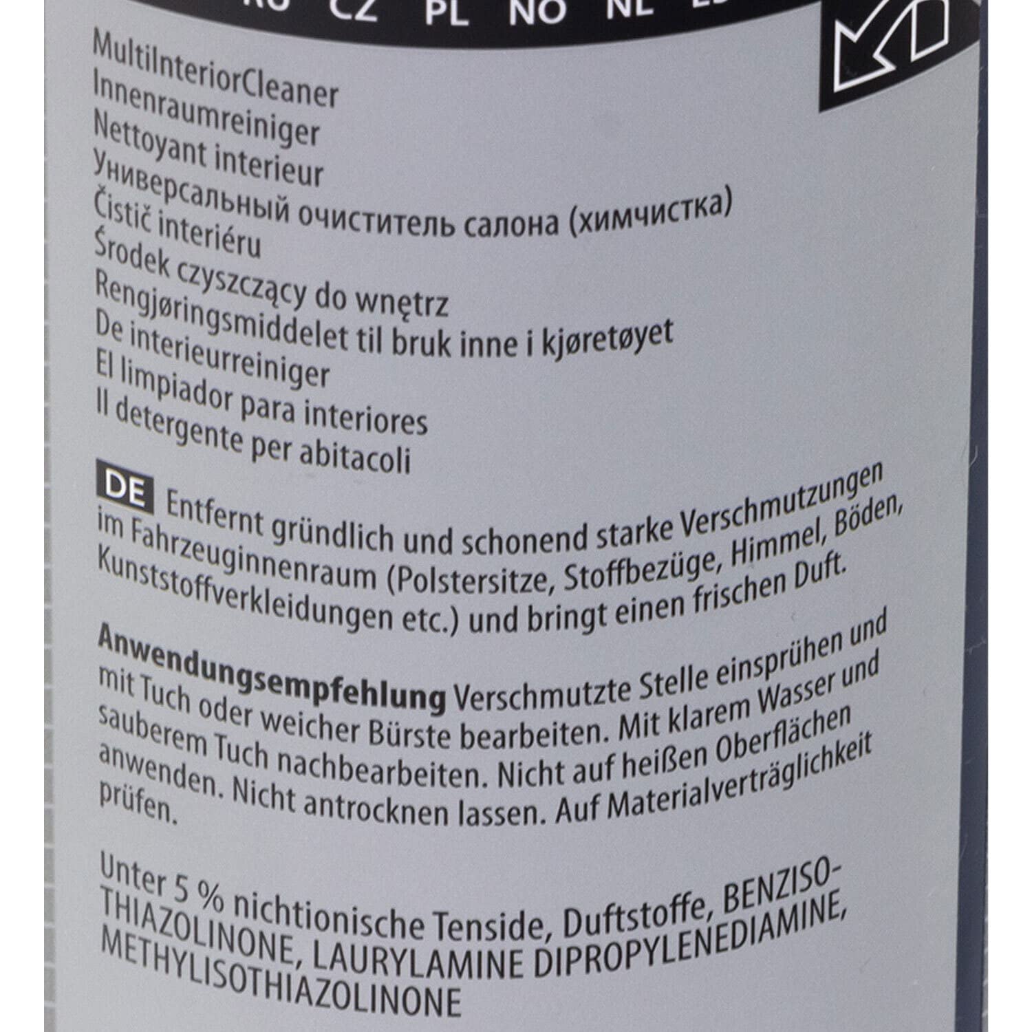 Innenraumreiniger Multi Interior Cleaner Koch Chemie 5 X 750 ml