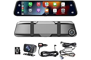 12&quot; 2K Smart HD Apple CarPlay Dash Cam
