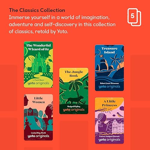 Miniatura 2 de Yoto Reproductor (3 generación) + paquete de colección Classics  Altavoz de audio Bluetooth para niños, dispositivo todo en 1 sin pantalla para