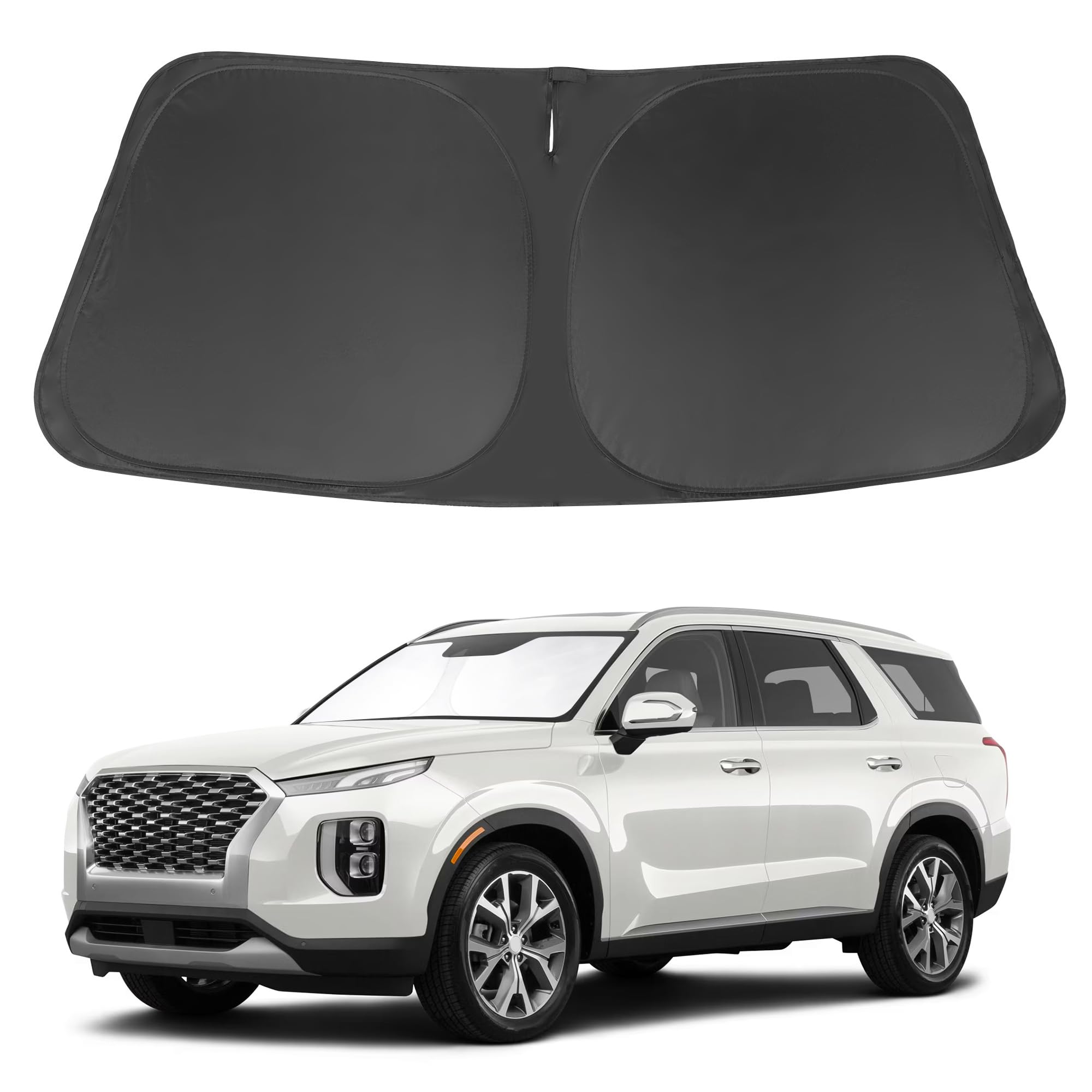 Windshield Sun Shade for 2020-2026 Hyundai Palisade Accessories