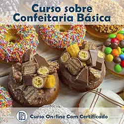 Curso online em videoaula sobre Confeitaria Básica com Certificado + 2 brindes