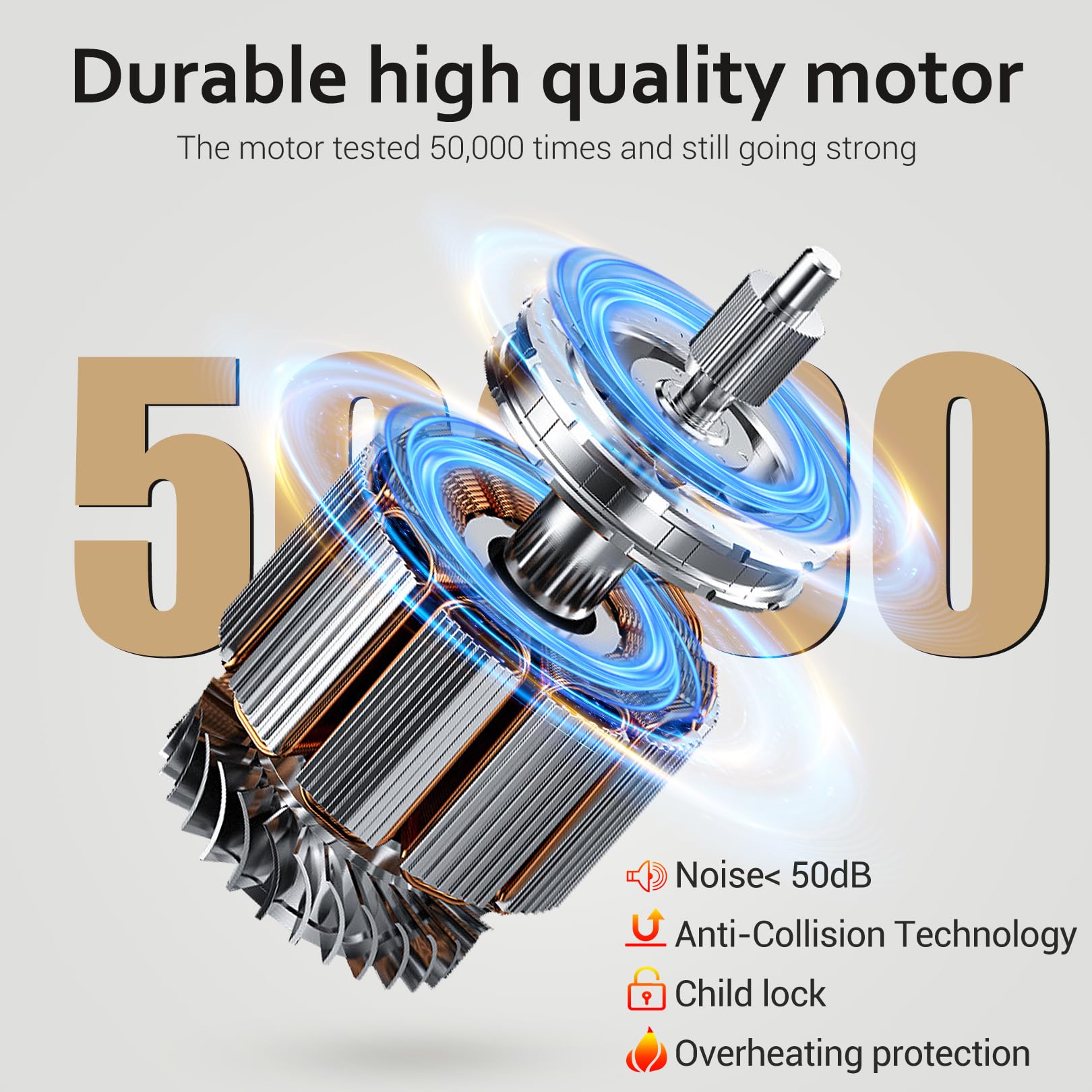 farexon Electric Standing Desk Adjustable Height 55 x 24 Inch Stand up Desk with Large Mouse Pad Rolling — view 9