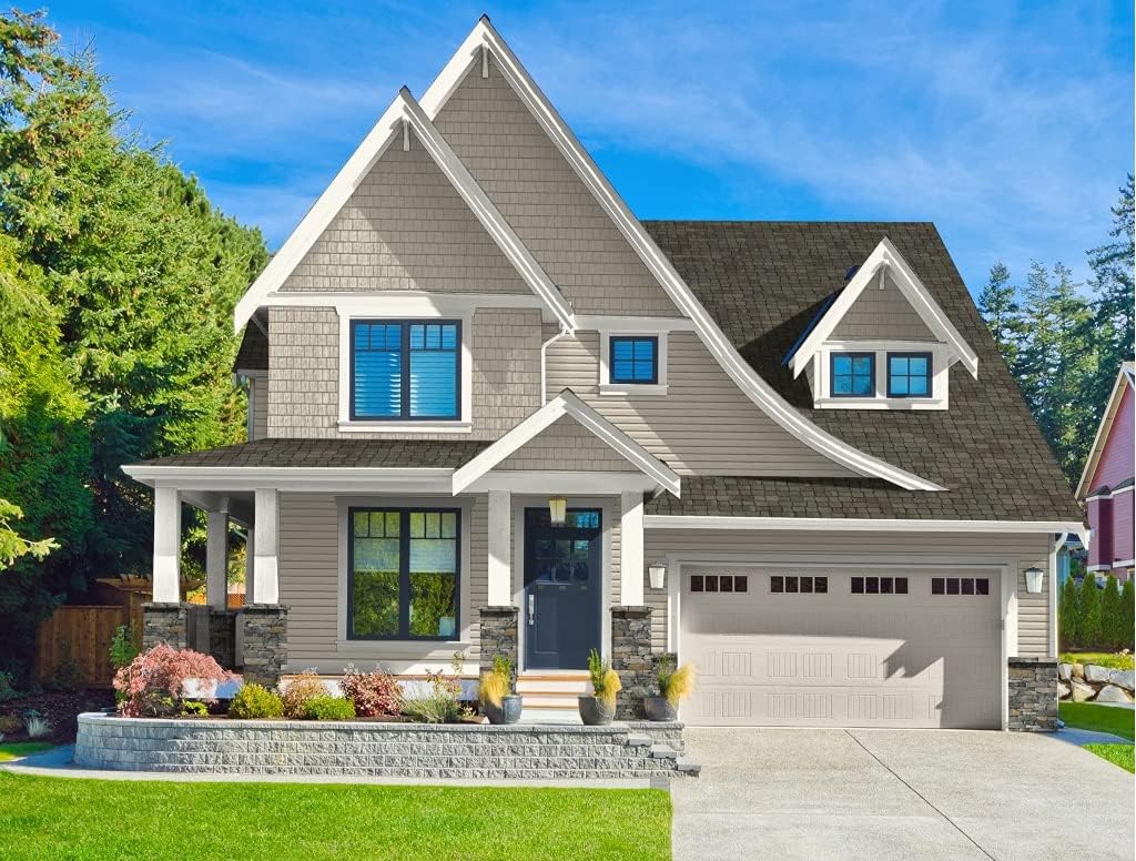 State House Exterior, Flat, Putty Hill, 5 Gallon : Everything Else