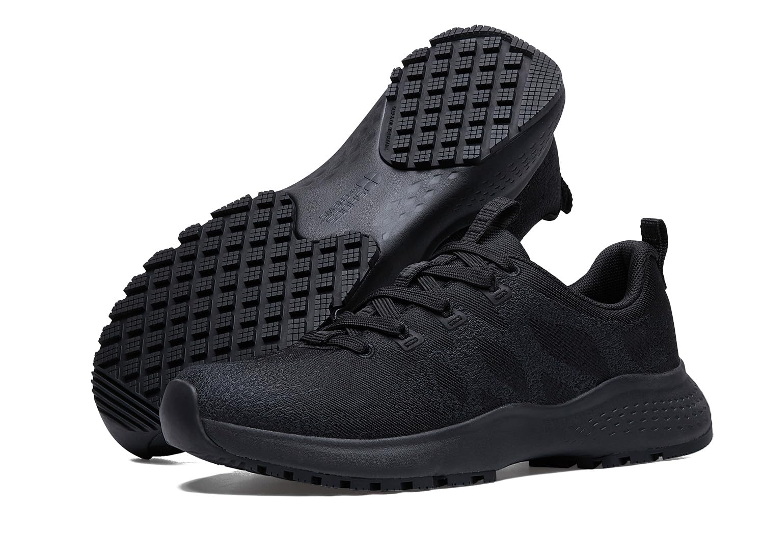 Shoes for Crews Damen-Arbeitssneaker mit Rutschhemmung – Bequeme, rutschfeste Arbeitsschuhe für Frauen in Gastronomie, Gesundheitswesen, Hotellerie & mehr – Heather II CE