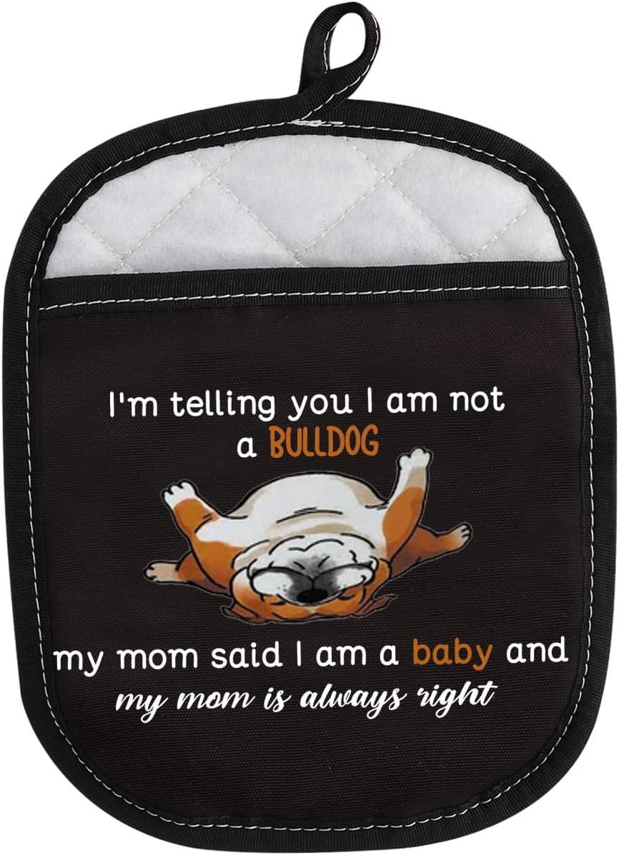 Bulldog Gift English Bulldog Pot Holder Bulldog Lover Gift