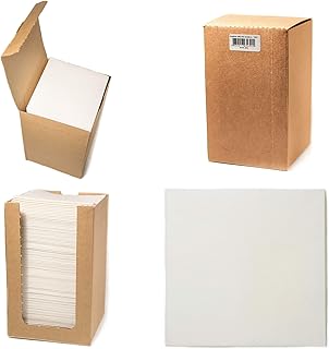 Airlaid Cocktailservietten 20x20cm 100/1 - WHITE (000)