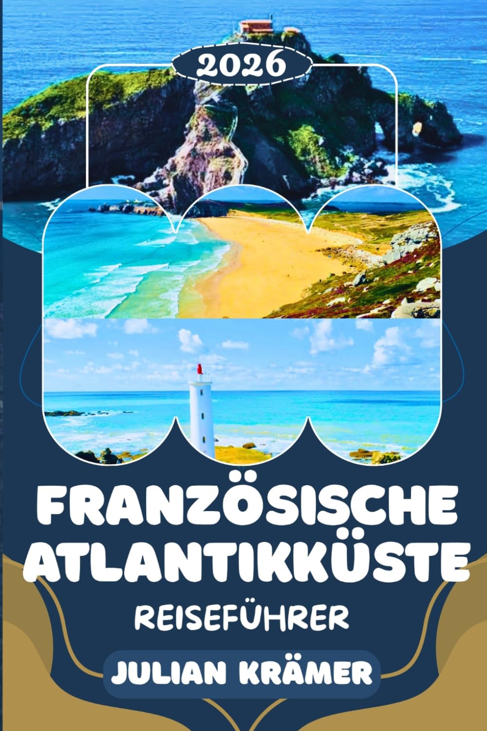 FRANZÖSISCHE ATLANTIKKÜSTE REISEFÜHRER 2026: Nantes, La Rochelle, Île de Ré, Bordeaux & Biarritz entdecken – Strände, Kultur, Genuss und Insider-Tipps ... Reise entlang der französischen Atlantikküste