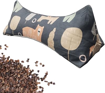Organic Buckwheat Pillow,Bed pillows Buckwheat Standard Pillow Buckwheat Pillows For Sleeping Neck Support In Any Sleep Position Best Pillow For Neck Pain And Headaches Color F