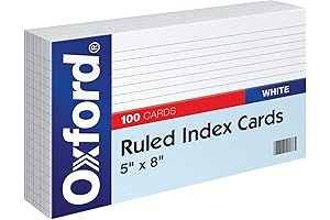 Large and Capacious Notecards for Seamless Organization