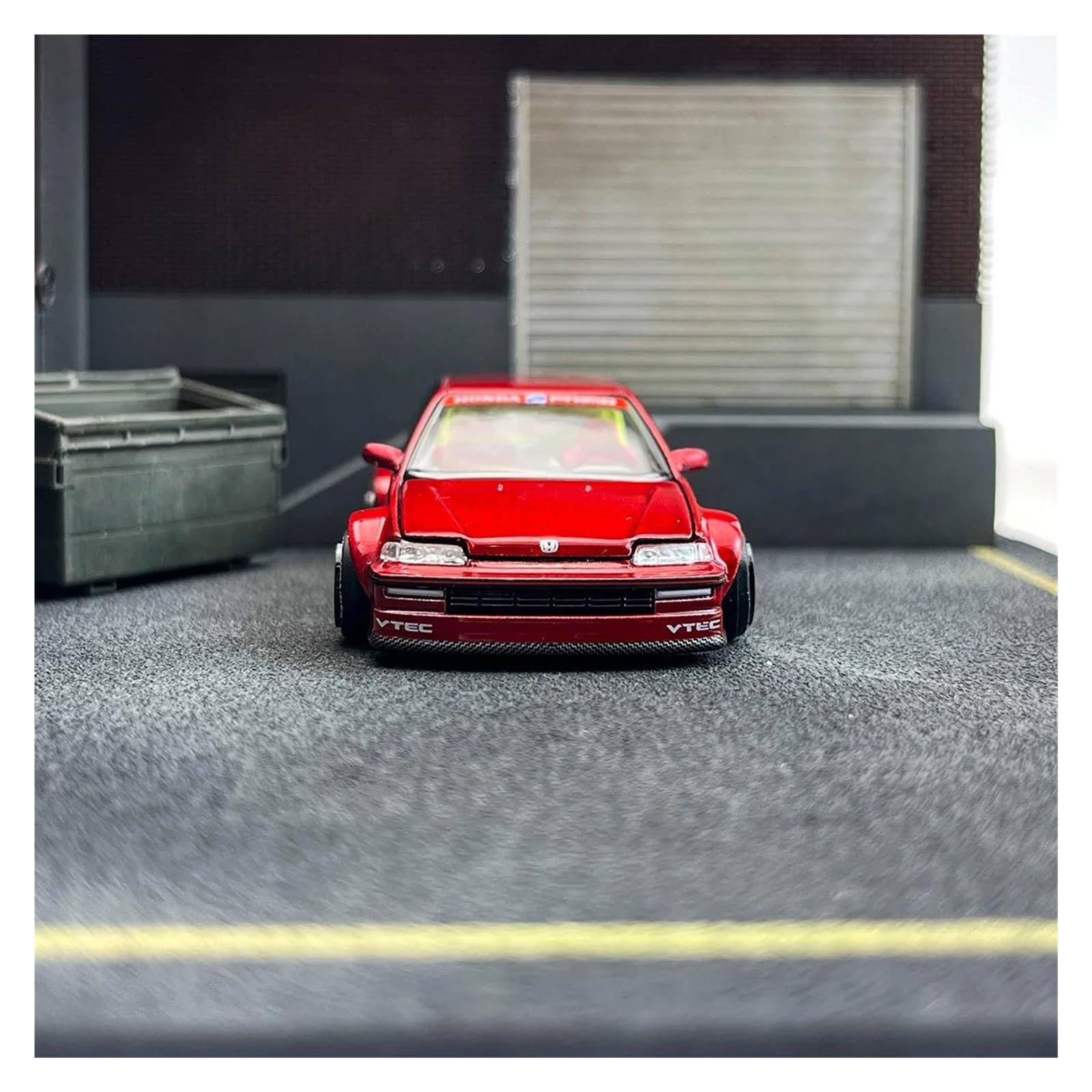 Metallo Scala Replica 1 64 per Honda Civic Ef apribile modello di auto classica pezzo da collezione esposizione Hobby Veicoli Giochi Set