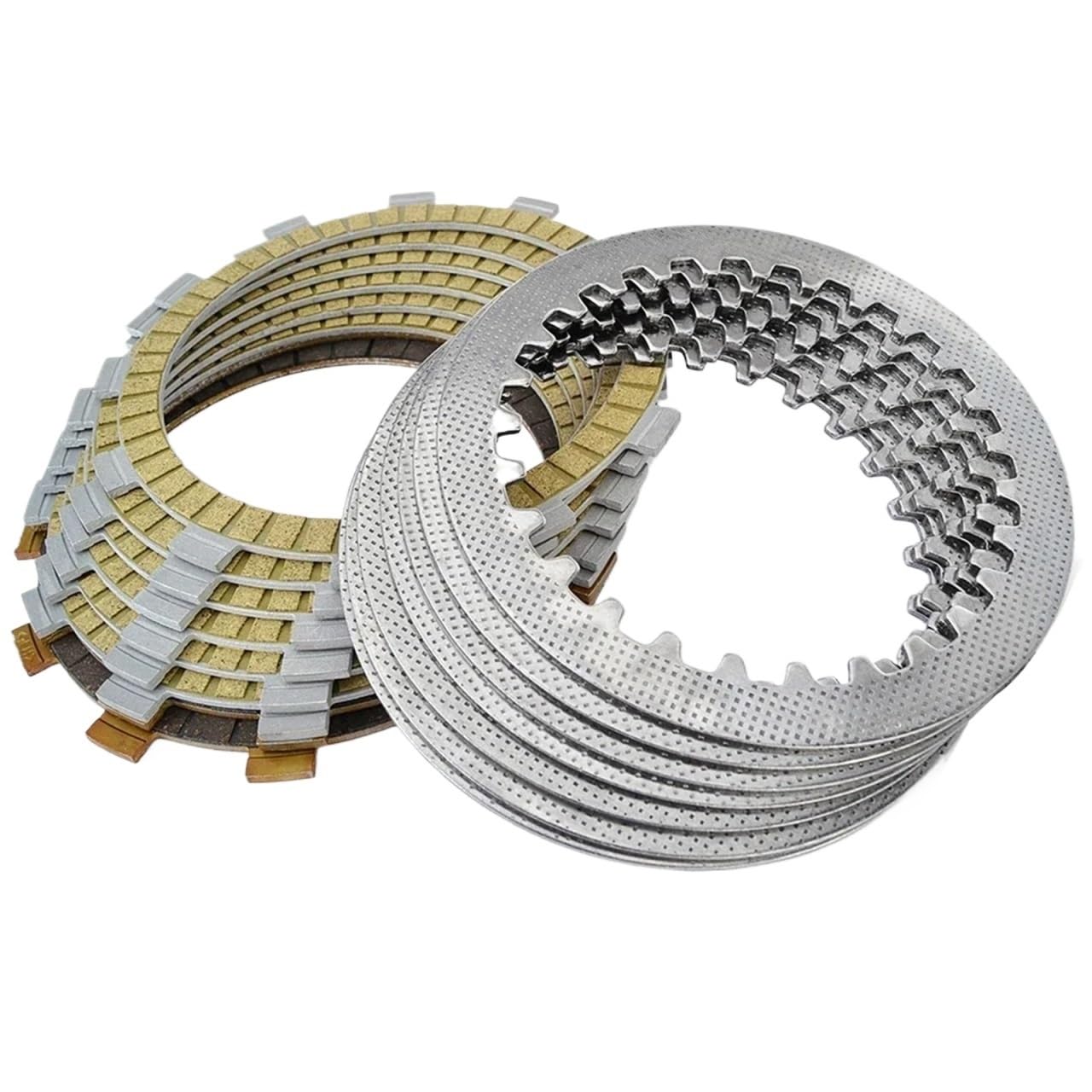 Kit de Placas fricción Embrague Acero for Yamaha FZ6, FZ6R, XJ6, XJ6F, XJ6FA, XJ6S, XJ6SA, Diversion F, XJ6N, XJ6NA, XJ6-N, 5Y1-16331-01
