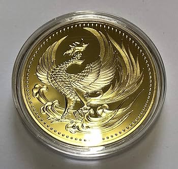 カツサマ専用10000円オリンピック金貨 Amazon.co.jp: 日本金貨 鳳凰 菊御紋 24K ゴールドコイン メダル