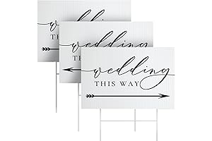 Wedding Directional Signs for Kids