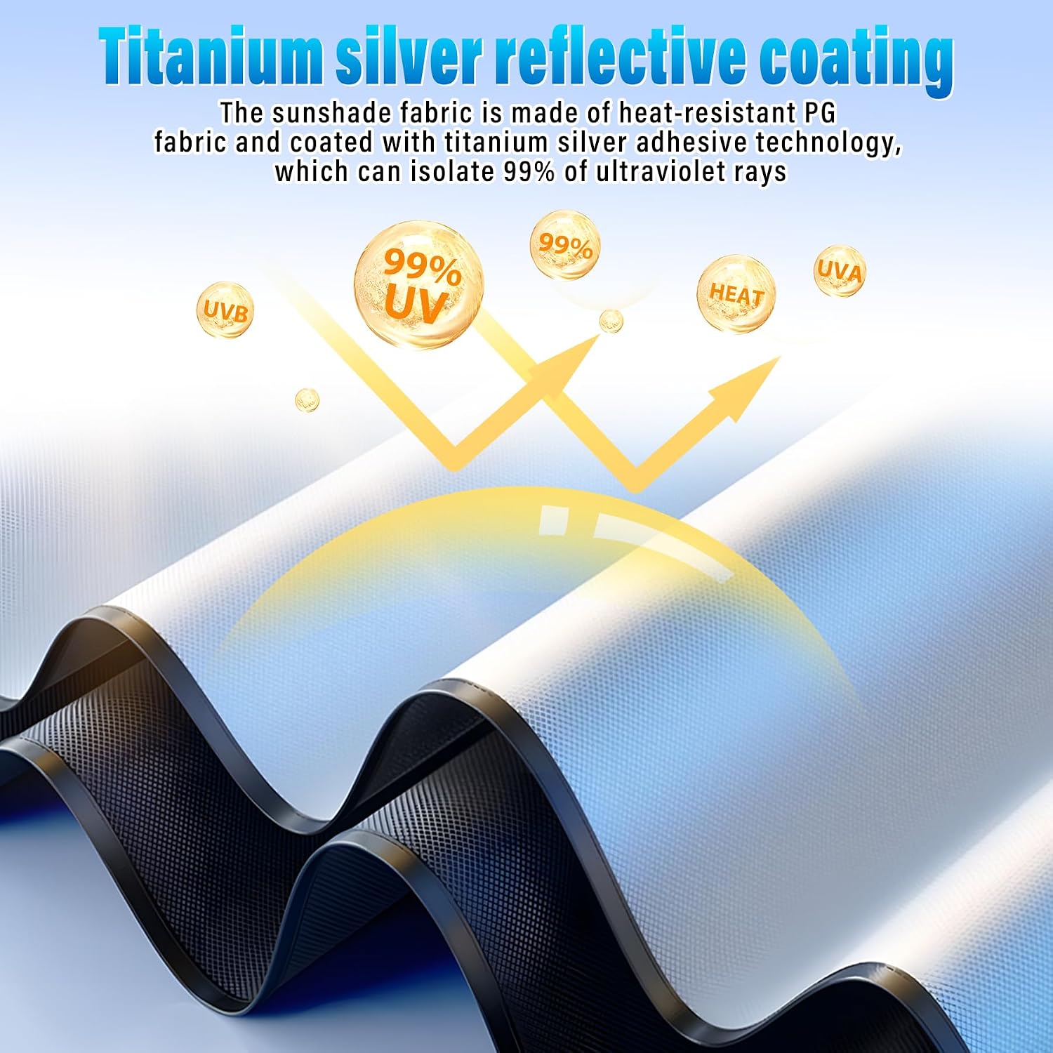  Car Windshield Sunshade Umbrella - Protect Car from Sun Rays & Heat Damage Keep Cool and Protect Car Interior, Fit for Most Vehicles, Foldable Sun Shade Cover for Windshield (55“ L x 31” W) thumbnail