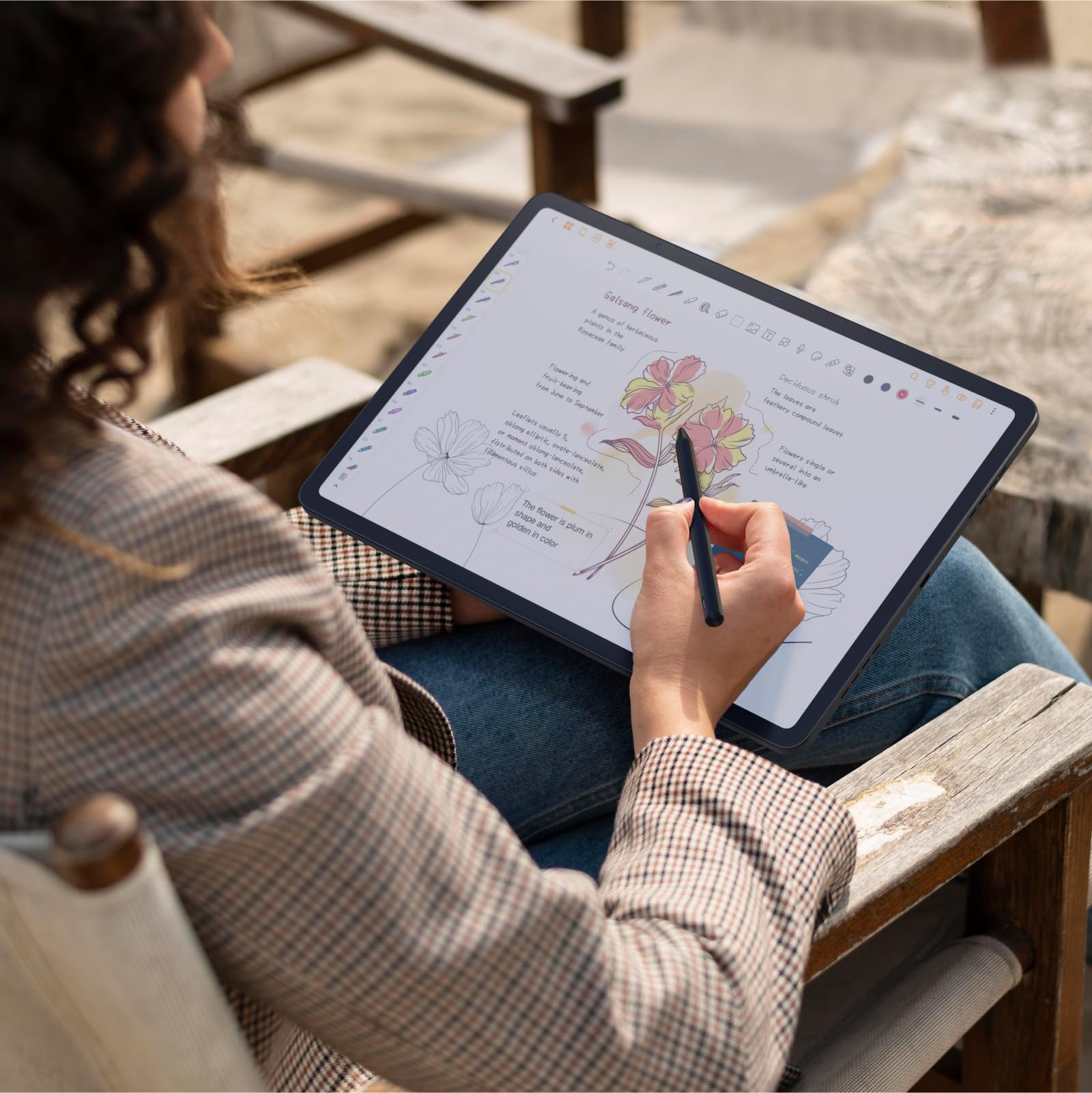 TCL NXTPAPER 14 Tablet mit Flipcase und T-Pen, 14,3" 2.4K NXTPAPER Display, 256GB Speicher, 8GB RAM (+8GB RAM-Erweiterung), 10.000mAh Akku, 33W PD Schnellladen, Android WiFi Tablet, Grau