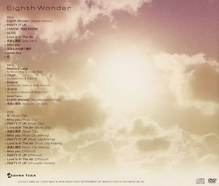 Amazon.co.jp: Eighth Wonder (ALBUM2枚組+DVD): ミュージック