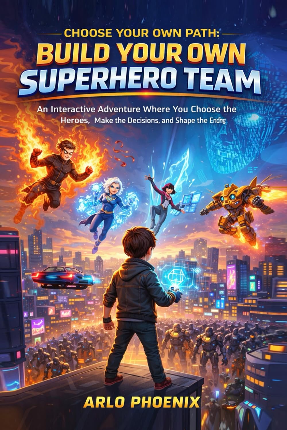 Choose Your Own Path: Build Your Own Superhero Team: An Interactive Adventure Where You Choose the Heroes, Make the Decisions, and Shape the Ending