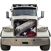 We The People Mesh Bug Screen for Peterbilt 567 Includes Snap Installation Kit