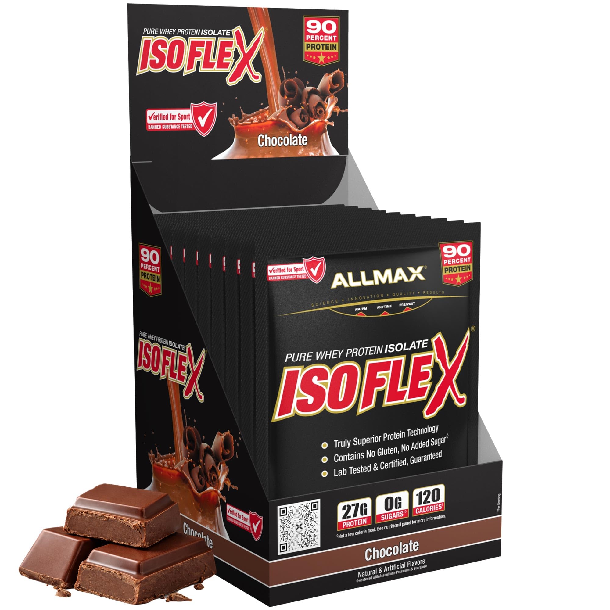 ALLMAX ISOFLEX Whey Protein Isolate, Vanilla, 2 lb — Amazon image 16