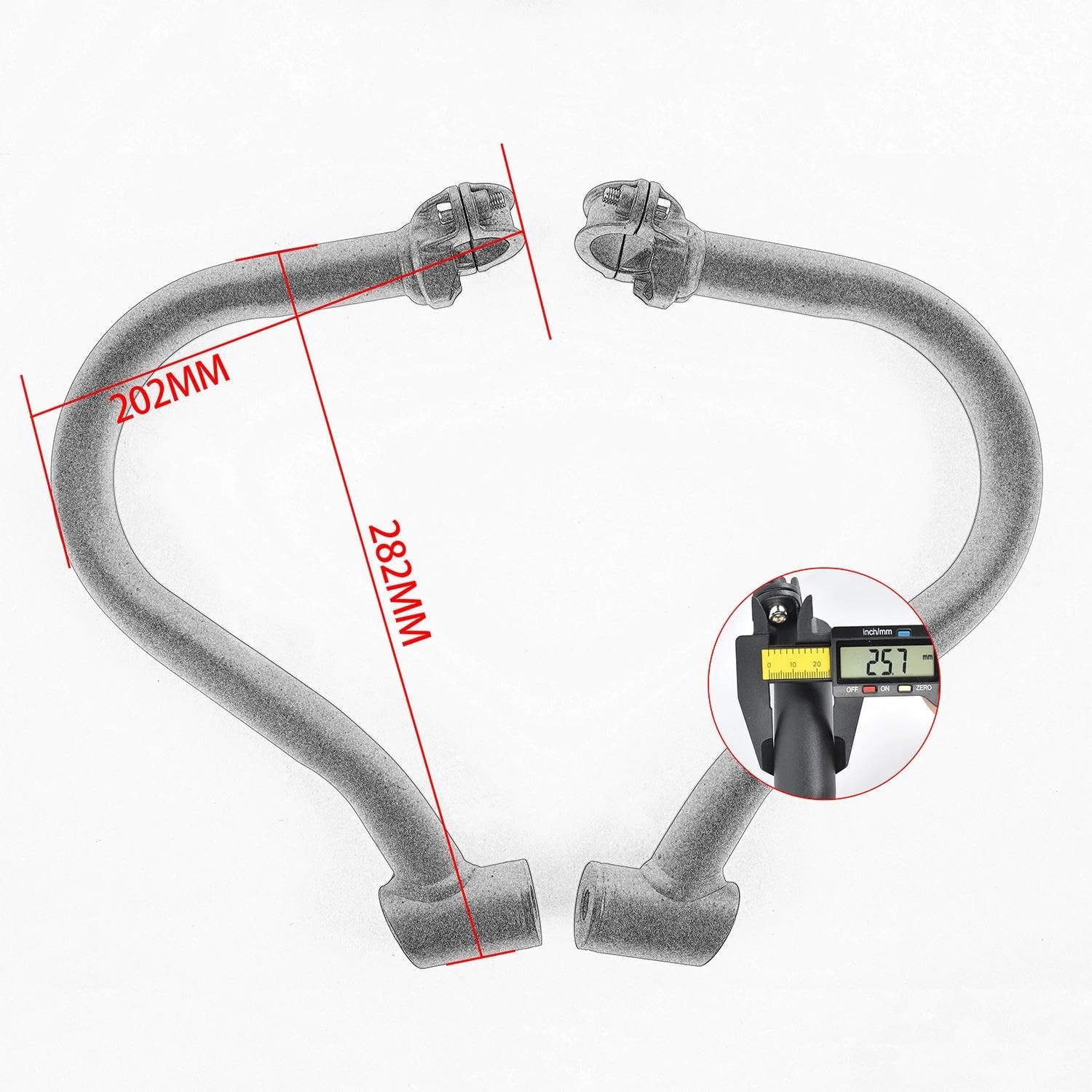 Paraurti moto Moto Motore Guard Crash Bar Per CL300 Per CL500 2023 2024 Protezione Dalla Caduta Del Respingente Telaio Di Protezione Paraurti Paramotore