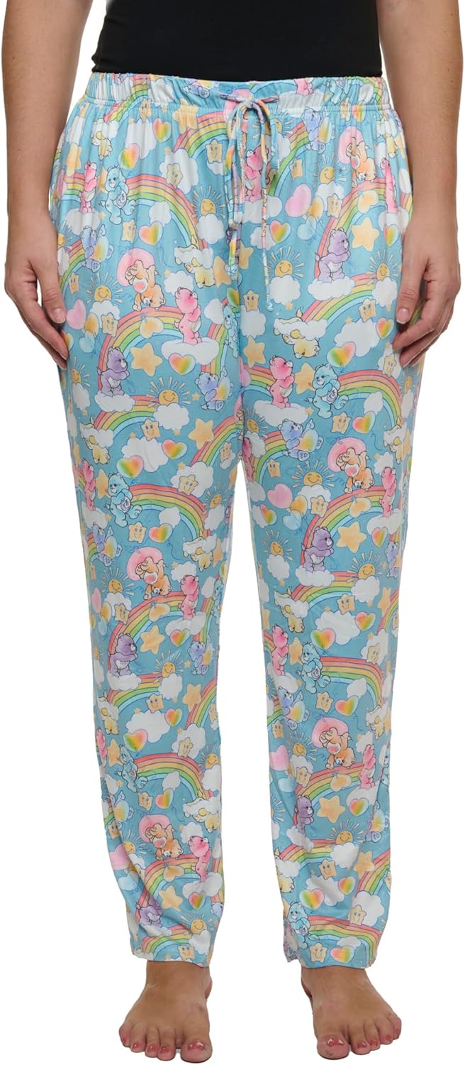 Care Bears Womens Lounge Pants Pajama Bottoms AOP