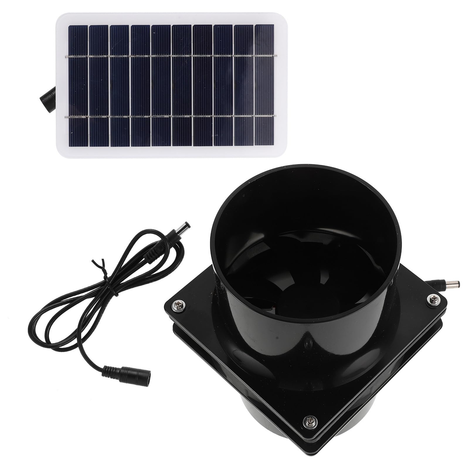 Solarbetriebener Lüfter 10w mit 4, 72 Zoll für Lüftung