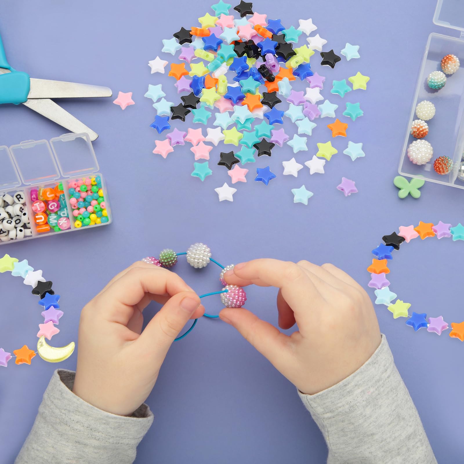 PATIKIL Acrylic Star Beads - Image 4