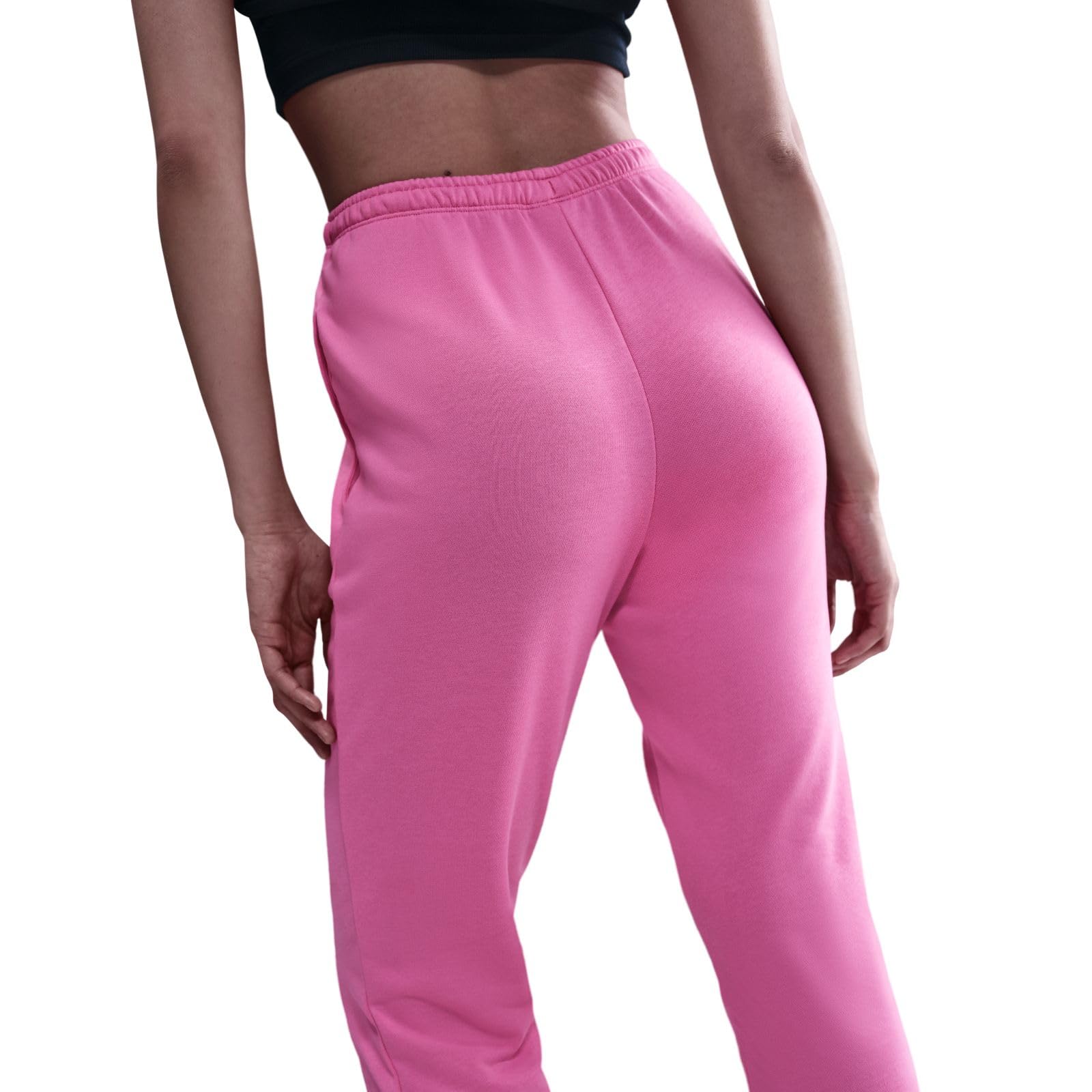 NIKE Damska odzież sportowa Chill Terry French Terry Trainingshose Mit Hohem Bund Und Schmaler Passform Für Damen French Terry Spodnie dresowe