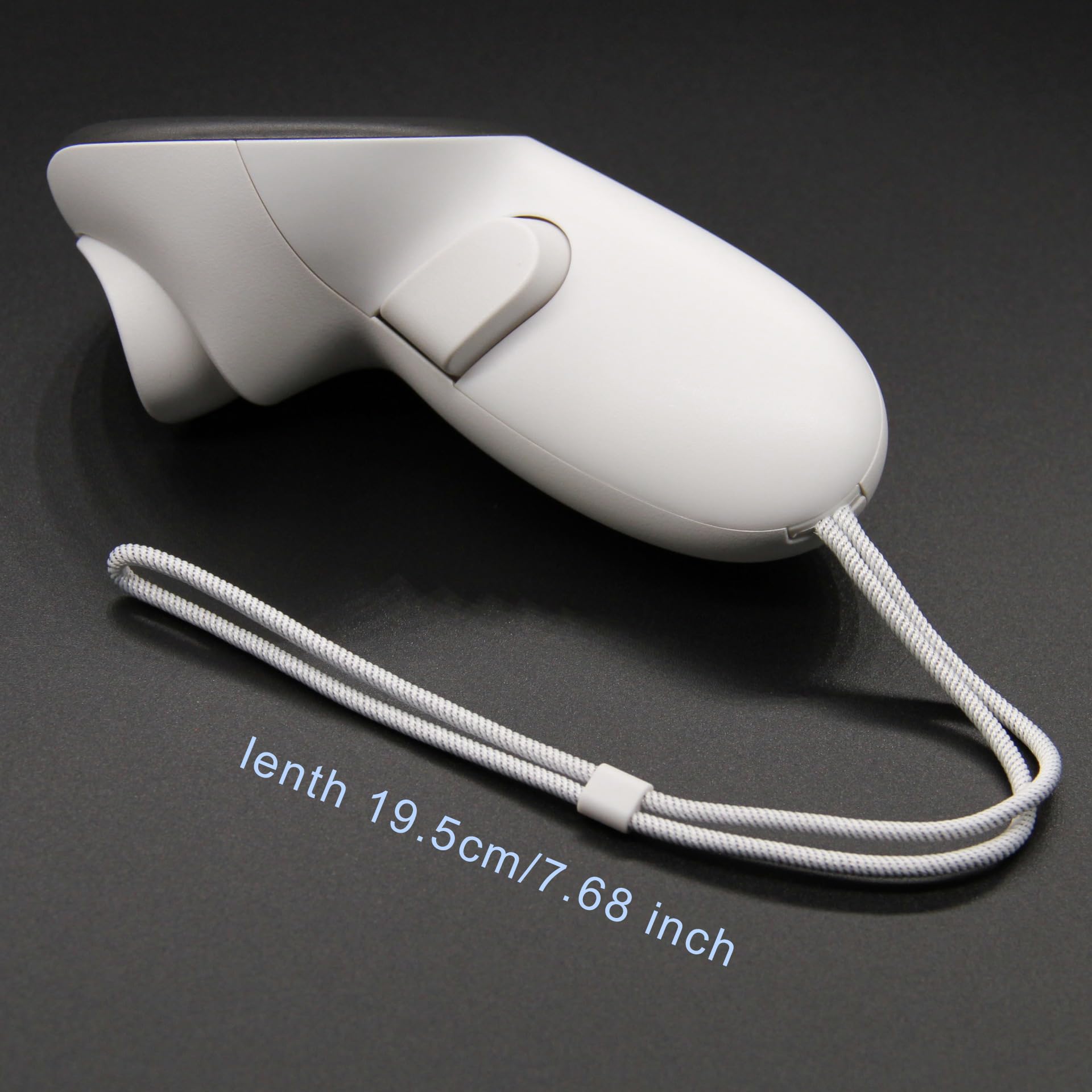 2stk professionell Handschlaufen für Oculus Meta Quest 3/3s, Weiß Verstellbar Controller-Handbänder Einfach zu Befestigen VR-Zubehör für Oculus Meta Quest 3/3s - 5