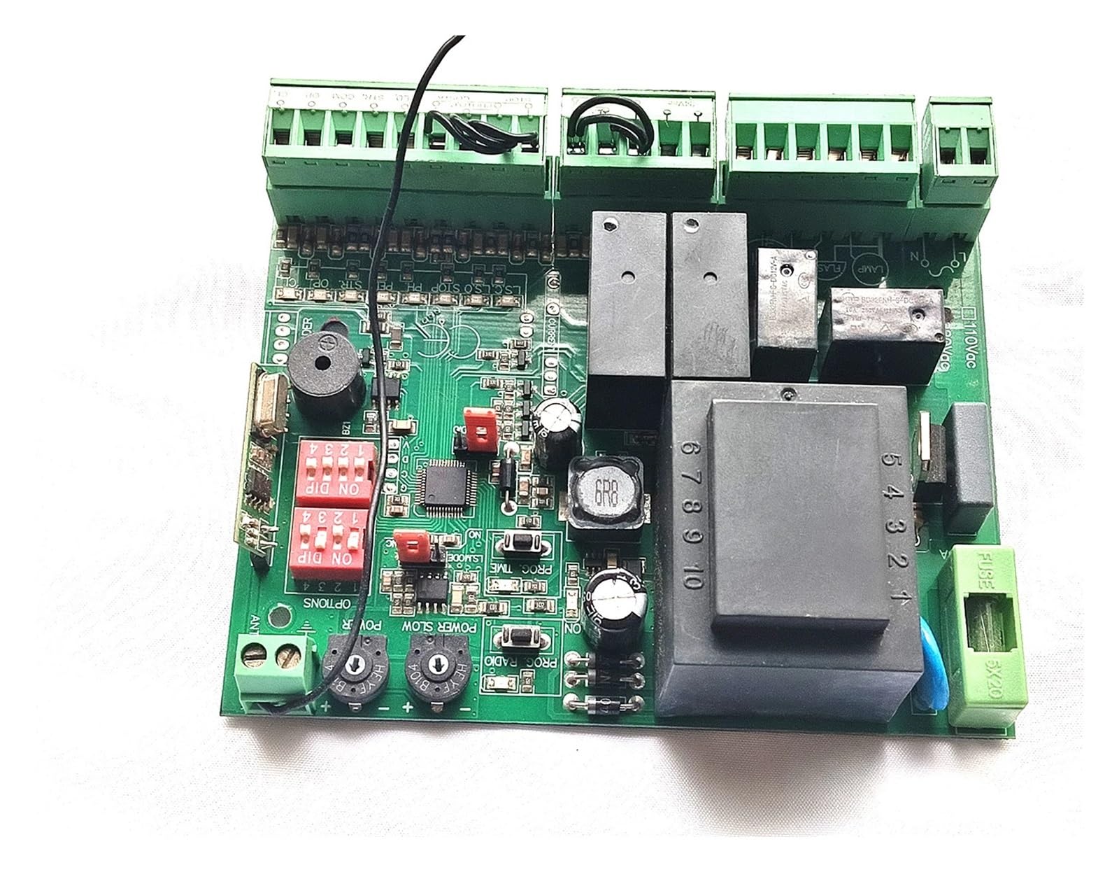 Scheda PCB Da 220 V O 110 V CA for Pannello Di Controllo Dell'apricancello Scorrevole Automatico Pannello Di Controllo Smart Control Center Sostituire I Raccordi | Kit 4