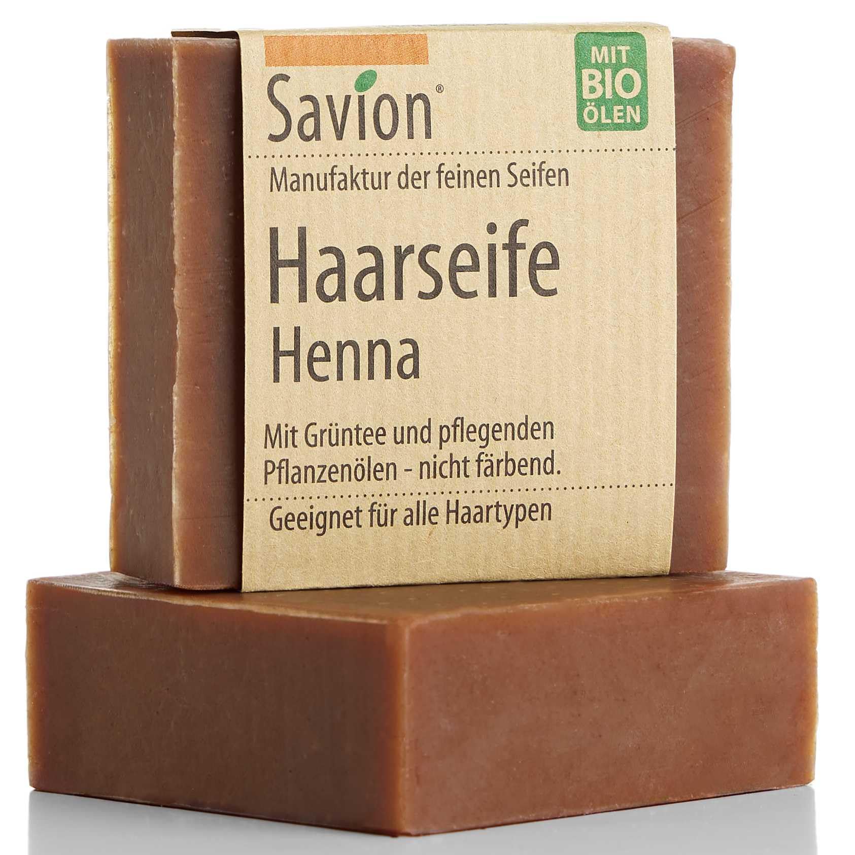 Sapone per il lavaggio dei capelli "Henna", Savion